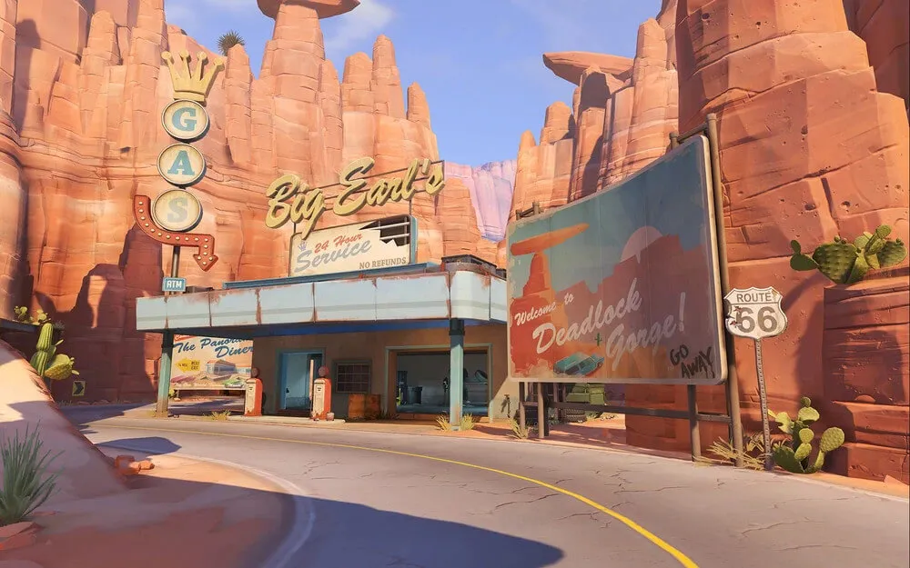 Route 66 - Overwatch 2 Map