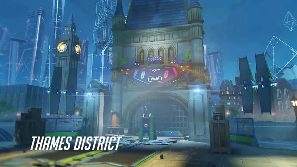Thames District - Overwatch 2 Map