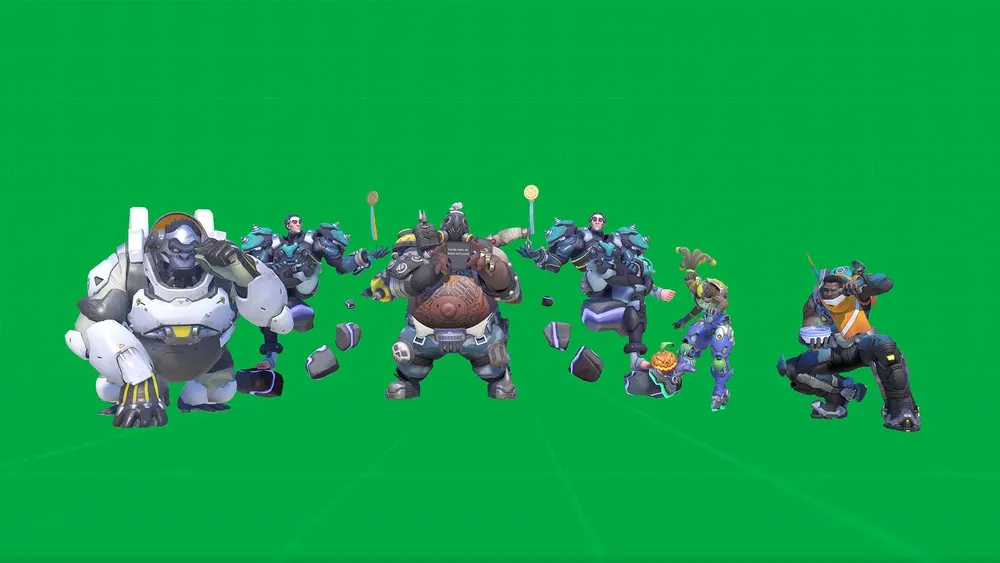Workshop Green Screen - Overwatch 2 Map